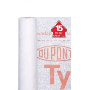 DifuzinÄ— plÄ—velÄ— Tyvek Soft, 60g/mÂ², 75-300mÂ²