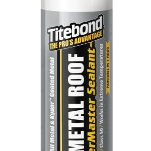 Polimero hermetikas stogui Titebond WeatherMaster â„¢ METAL ROOF (Pusiau skaidrus)
