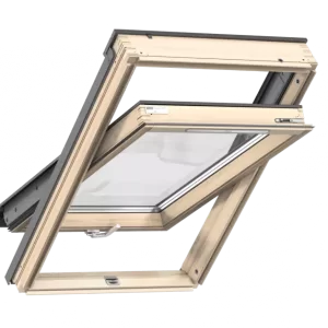 Velux  stoglangis Standard GLL 1061B, medinis, rankena apaÄioje, Ä¯v. dydÅ¾iai
